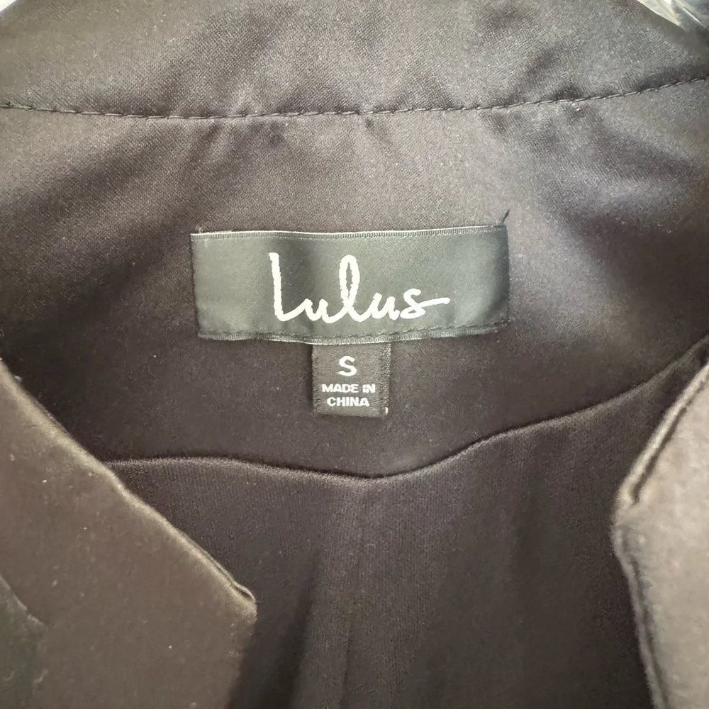 Lulus Mayia Black & Purple Jacquard Floral Print Long Jacket - Picture 7 of 7